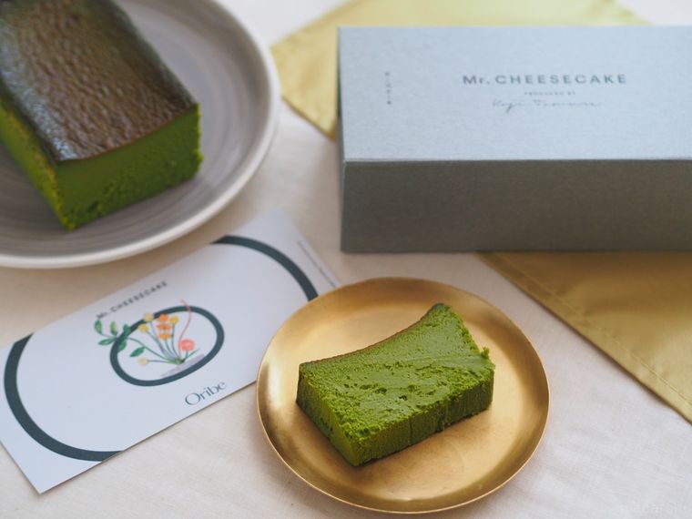 ミスチ史上初の和風!希少抹茶を使った「Mr. CHEESECAKE Oribe(オリベ)」を最速レポの画像