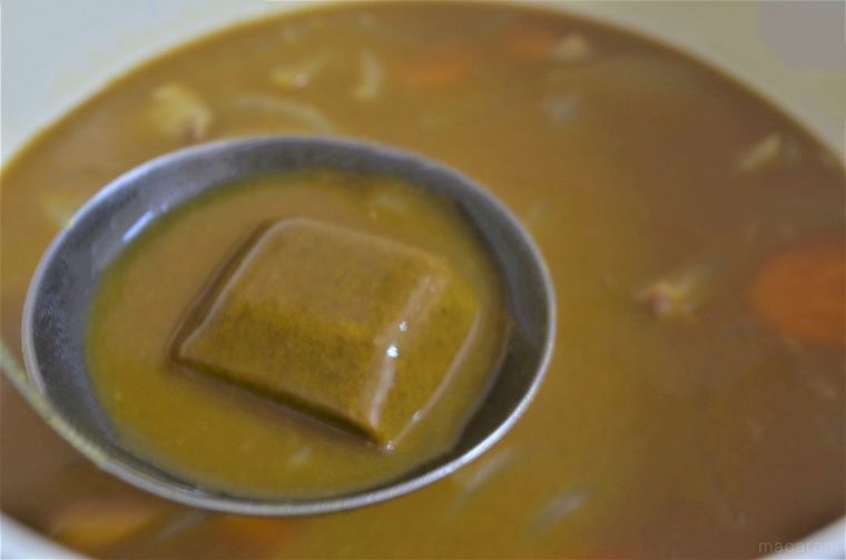 業務カレーの調理工程