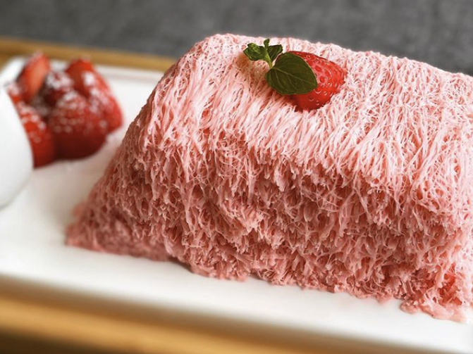 最新韓国グルメを楽しめる ソルカフェ が京都にオープン 糸状のかき氷やクロワッサン生地のサンドを販売 Macaroni