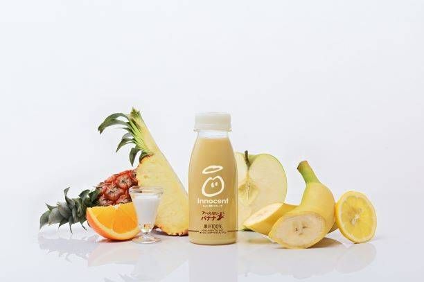 イノセント “まんま、飲むフルーツ” に新作。「すべらないバナナ」が登場の画像