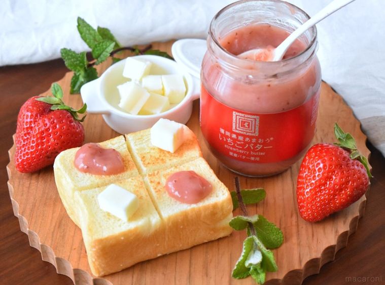 紀ノ国屋で見つけた!「あまおういちごバター」はこっそり秘密にしたい贅沢な味の画像