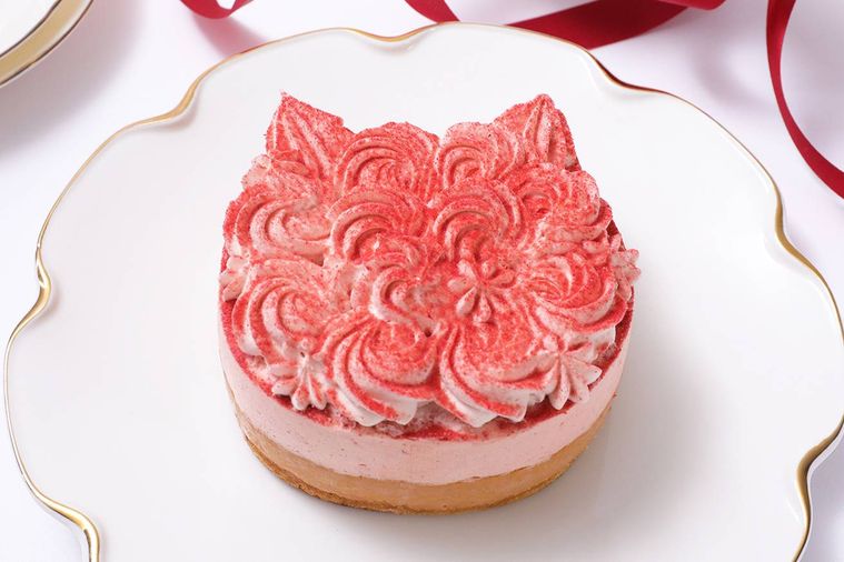 母の日に贈りたい。「ねこねこWチーズケーキいちご」が期間限定で発売の画像