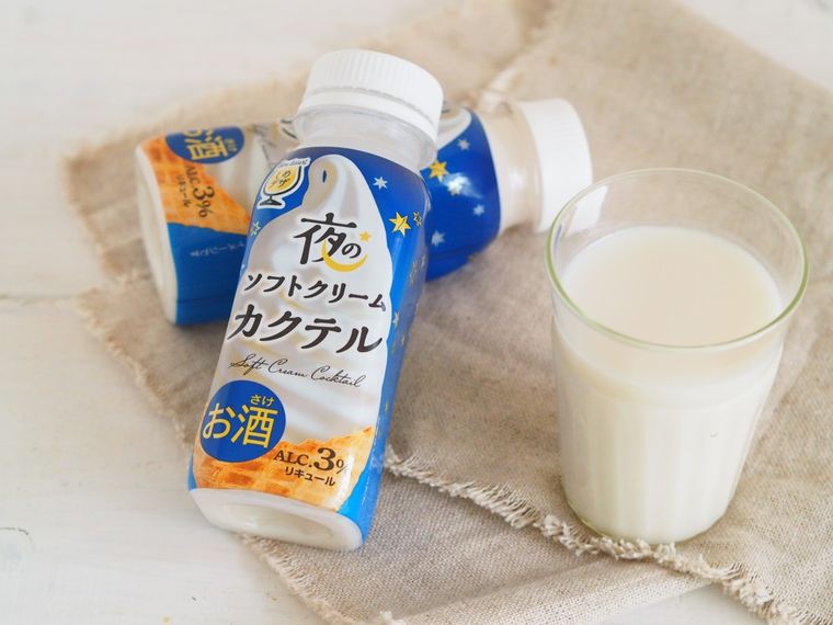 子供は手を出してはいけない…「夜のソフトクリームカクテル」が思った以上に大人な味の画像