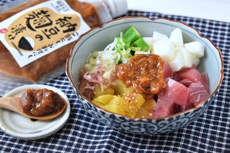 納豆の麹漬けを使った納豆ばくだん