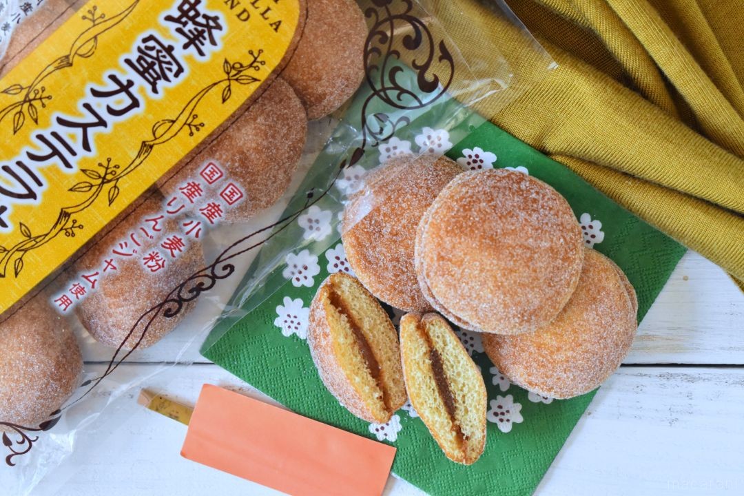 話題のレトロ菓子「蜂蜜カステラサンド」。シャリシャリ食感で子ども時代にトリップ - macaroni