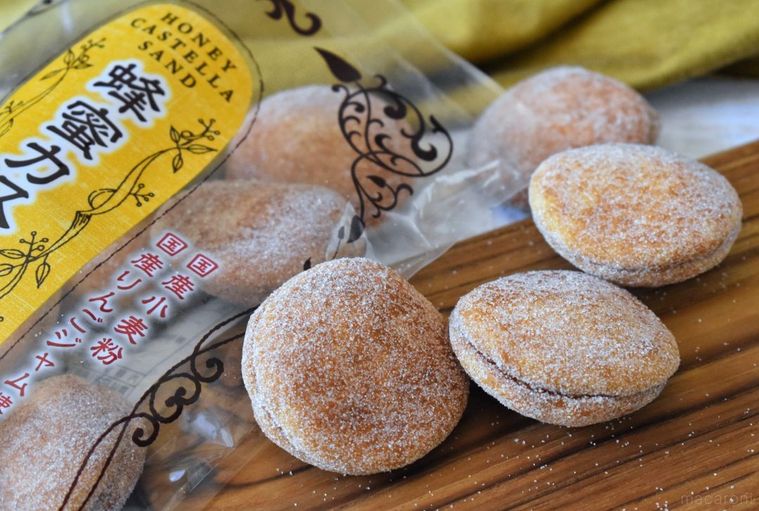 話題のレトロ菓子「蜂蜜カステラサンド」。シャリシャリ食感で子ども時代にトリップの画像