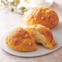 焦がしバターのメロンパン