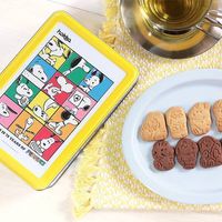 北陸製菓 ピーナッツ75周年クッキー缶