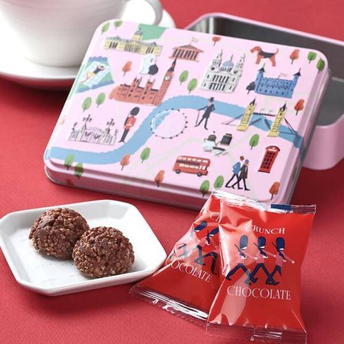 ストリートマップ缶チョコクランチ