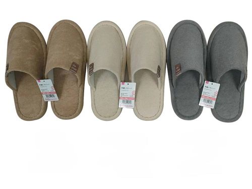 外縫いスリッパパイルワッペン、22cm  24cm