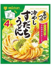 まぜつゆ 冷やしすだちうどん