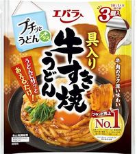 プチッとうどんプラス 具入り牛すき焼うどん