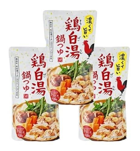 濃くて旨い 鶏白湯鍋つゆ