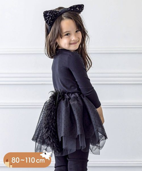 ネコ衣装セット80110cm