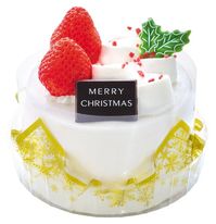 クリスマス苺のミニショートケーキ
