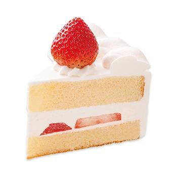 クリスマスあまおう苺のショートケーキ