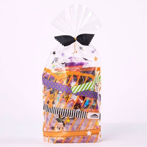 ハロウィンチョコ菓子ラッピング