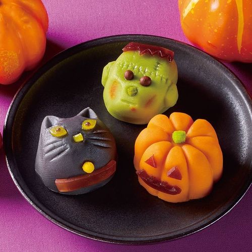 創作和菓子 ハロウィン 3個入
