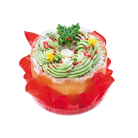 クリスマスリースシフォン