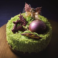 Xmas ノエル・マッチャ 宇治抹茶と香ばしサブレの重なり