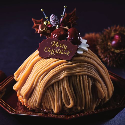 国産和栗使用 Xmasモンブランデコレーション
