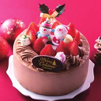 卵と小麦粉を使用していないXmasチョコデコレーション