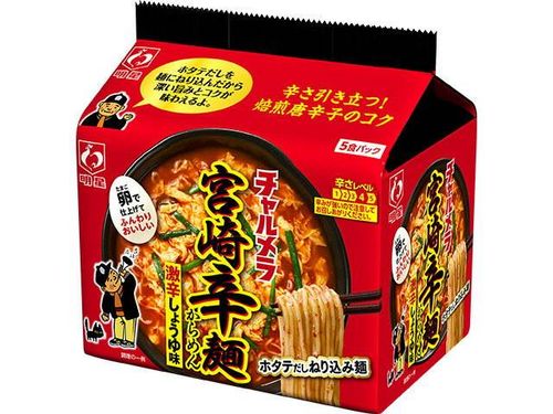 明星 チャルメラ 宮崎辛麺