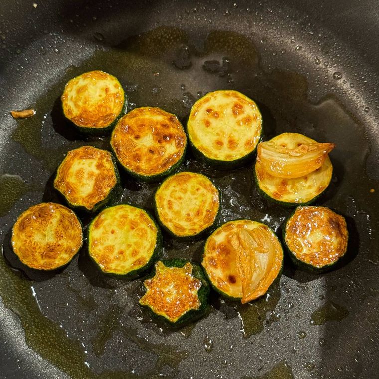 焼きズッキーニの完成目安