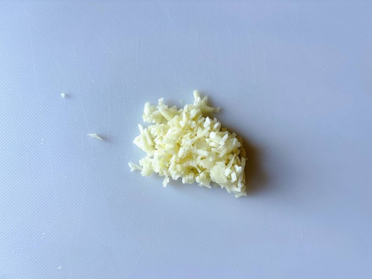 みじん切りにしたにんにく