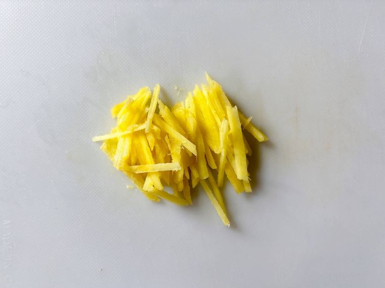 千切りのしょうが