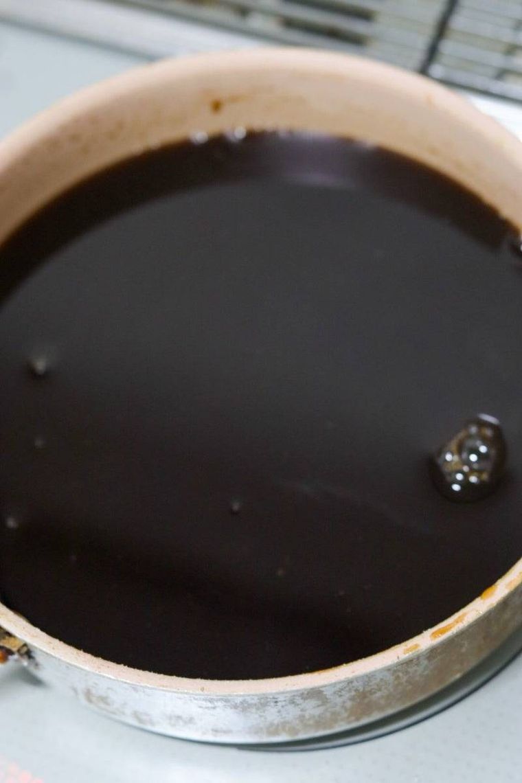 加熱している様子