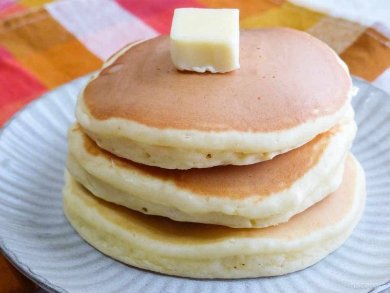 ホットケーキの完成