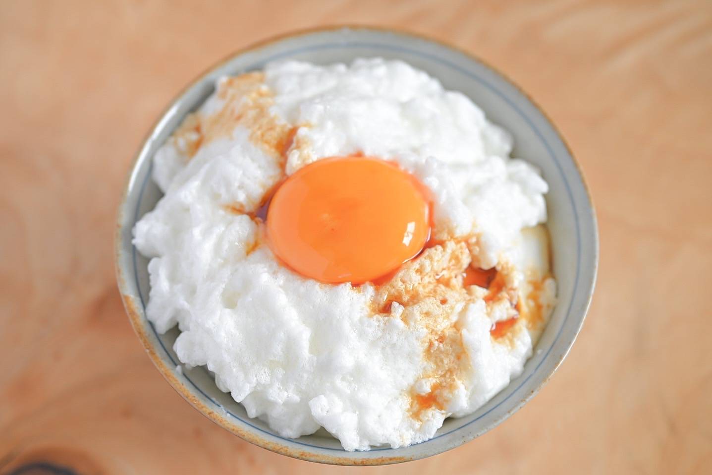 進化系たまごかけごはん「ふわふわTKG」にみんな夢中！メレンゲ