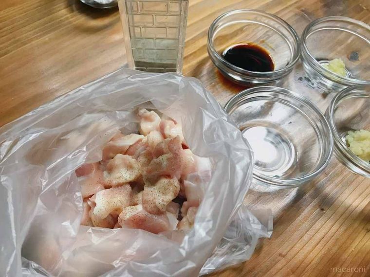 軟骨の下処理