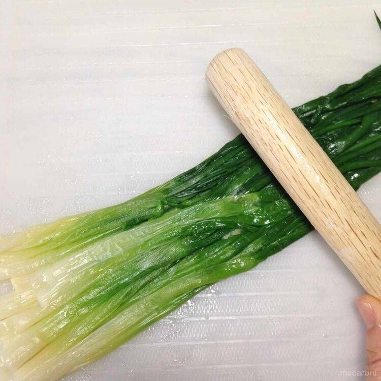 ぬめりを取っている様子