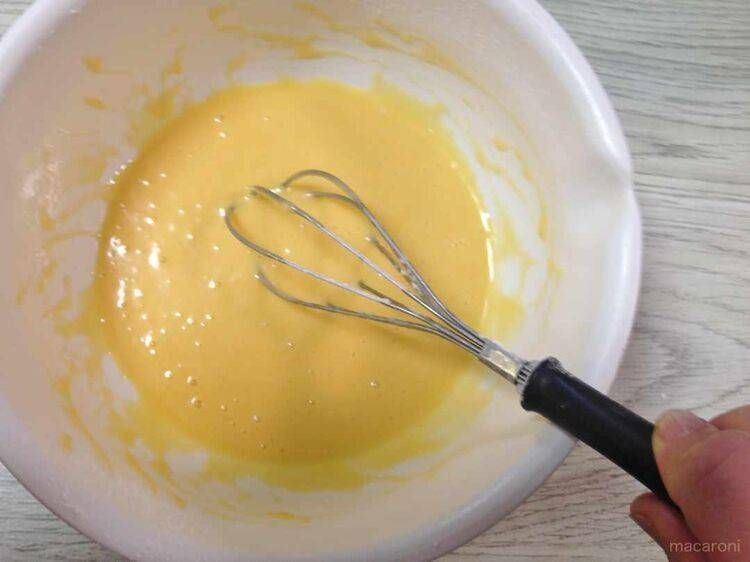 さらに混ぜ合わせた様子