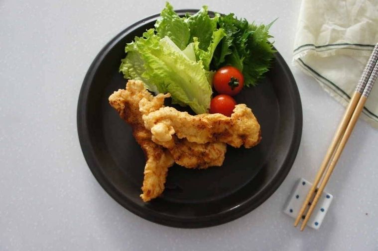 お皿に盛り付けて完成