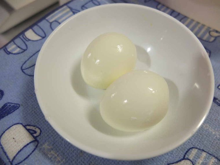 ゆで玉子の写真