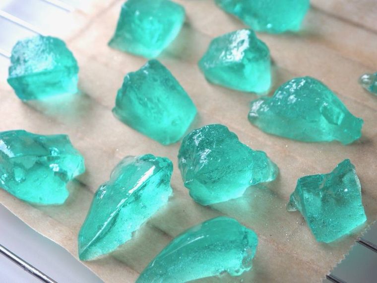 オーブンシートの上で乾かしている様子