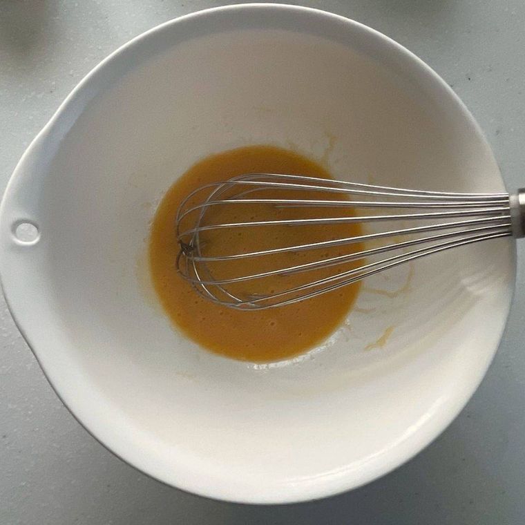 米油を混ぜたところ