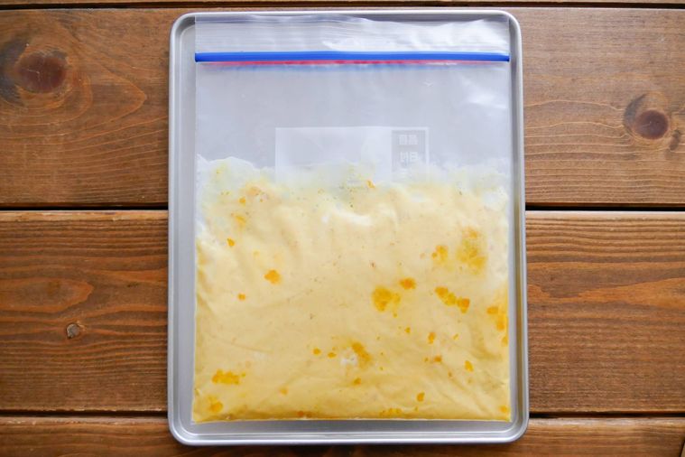 ヨーグルトと混ぜたかぼちゃ