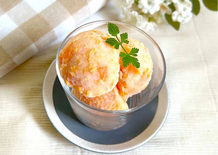 にんじんアイス