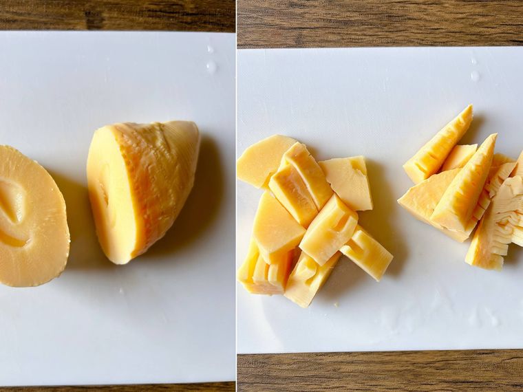 カットしたたけのこの水煮