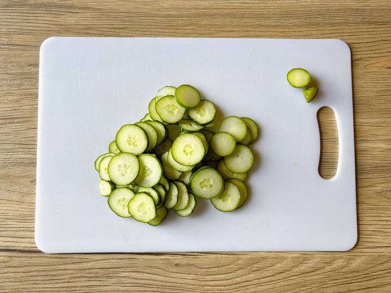 輪切りにしたきゅうり